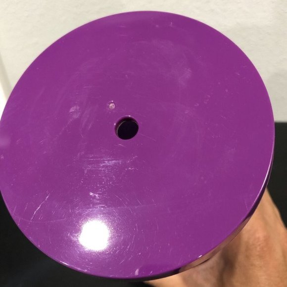 2014 STARBUCKS 24 Oz. VENTI Cold Cup Tumbler PURPLE RED Hibiscus No Straw RARE - Picture 9 of 10